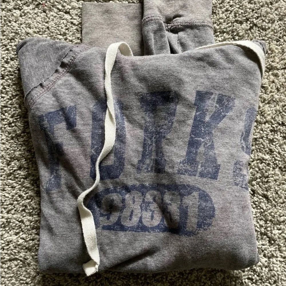 Forks Washington Gray Graphic Hoodie